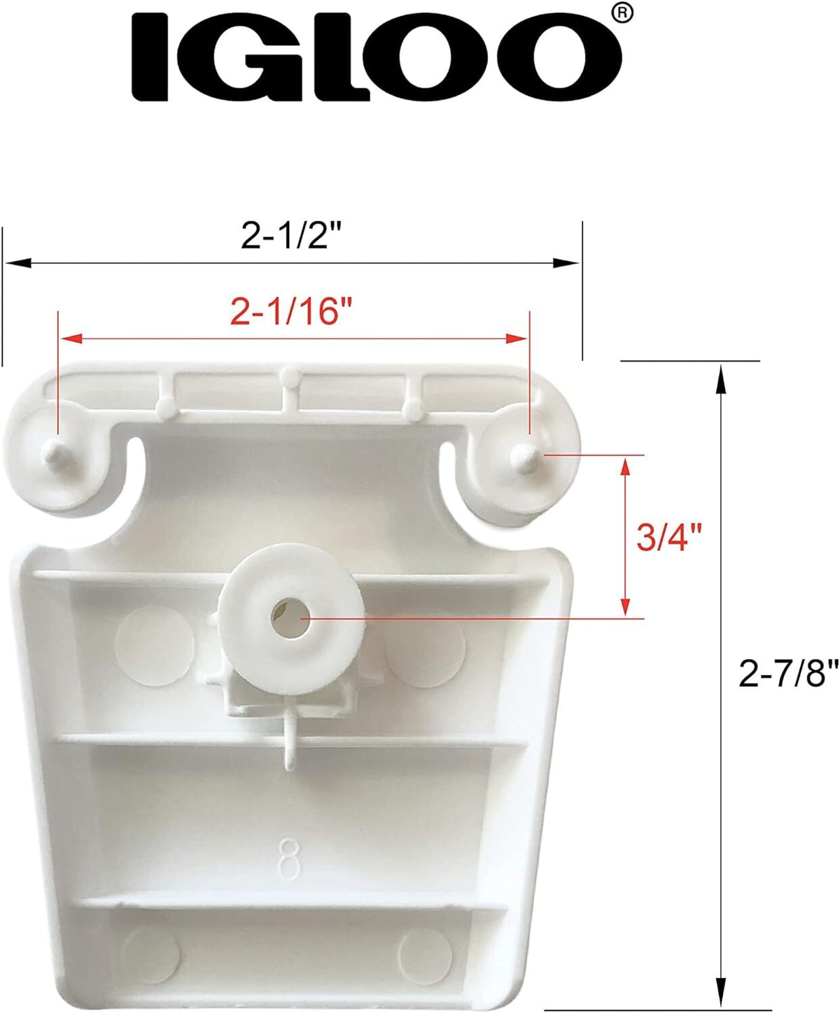 Igloo Cooler Replacement Latch Set for 50-165 Qt Coolers - Genuine Parts