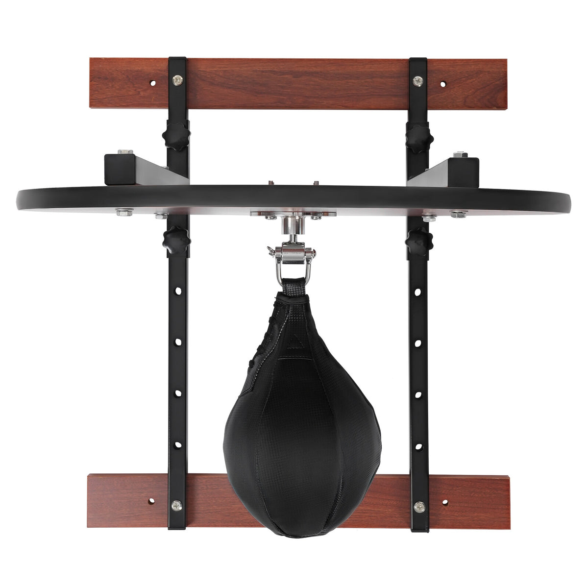 Heavy Duty Wall-Mounted Boxing Speed Bag Platform Kit with Adjustable Frame