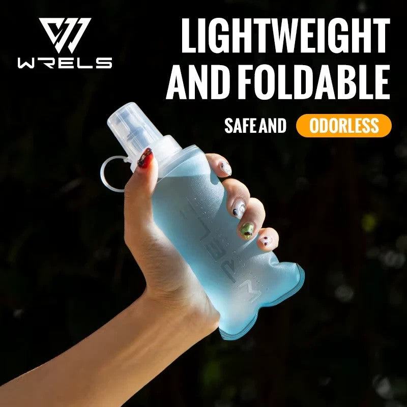 Collapsible Water Bottle 150ml-500ml BPA Free Outdoor Hydration Flask