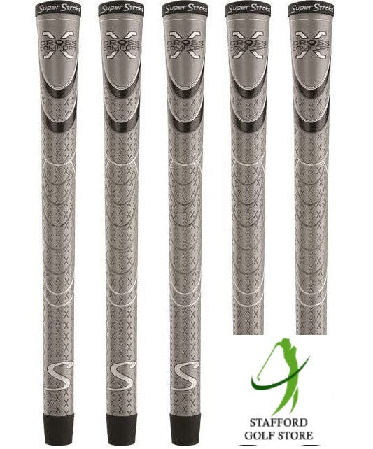 Golf Grip Set - Super Stroke Cross Comfort Undersize, Standard, Midsize & Jumbo