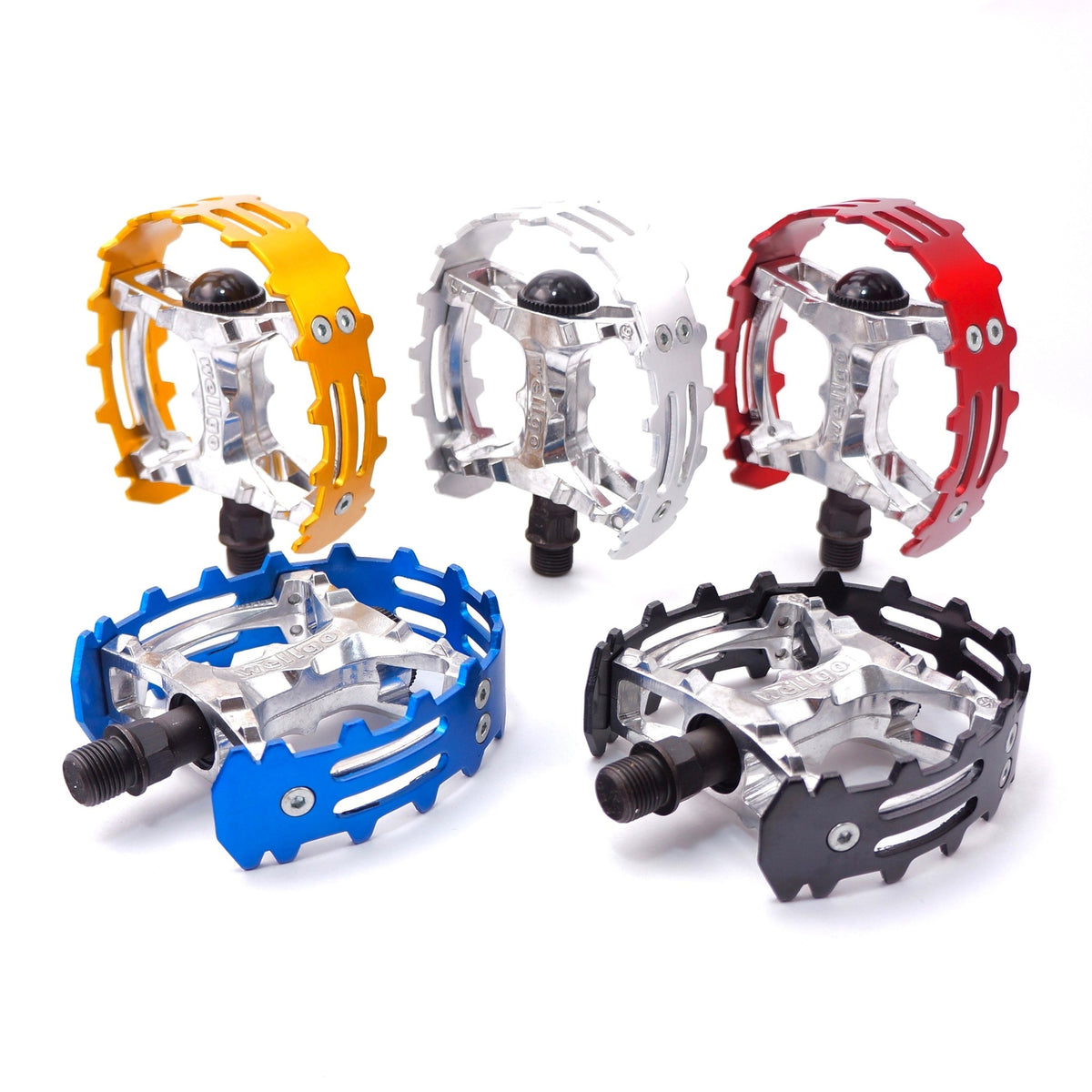 Old School BMX Pedals 9/16 Inch Bicycle Pedals for MTB & Cruiser Bikes