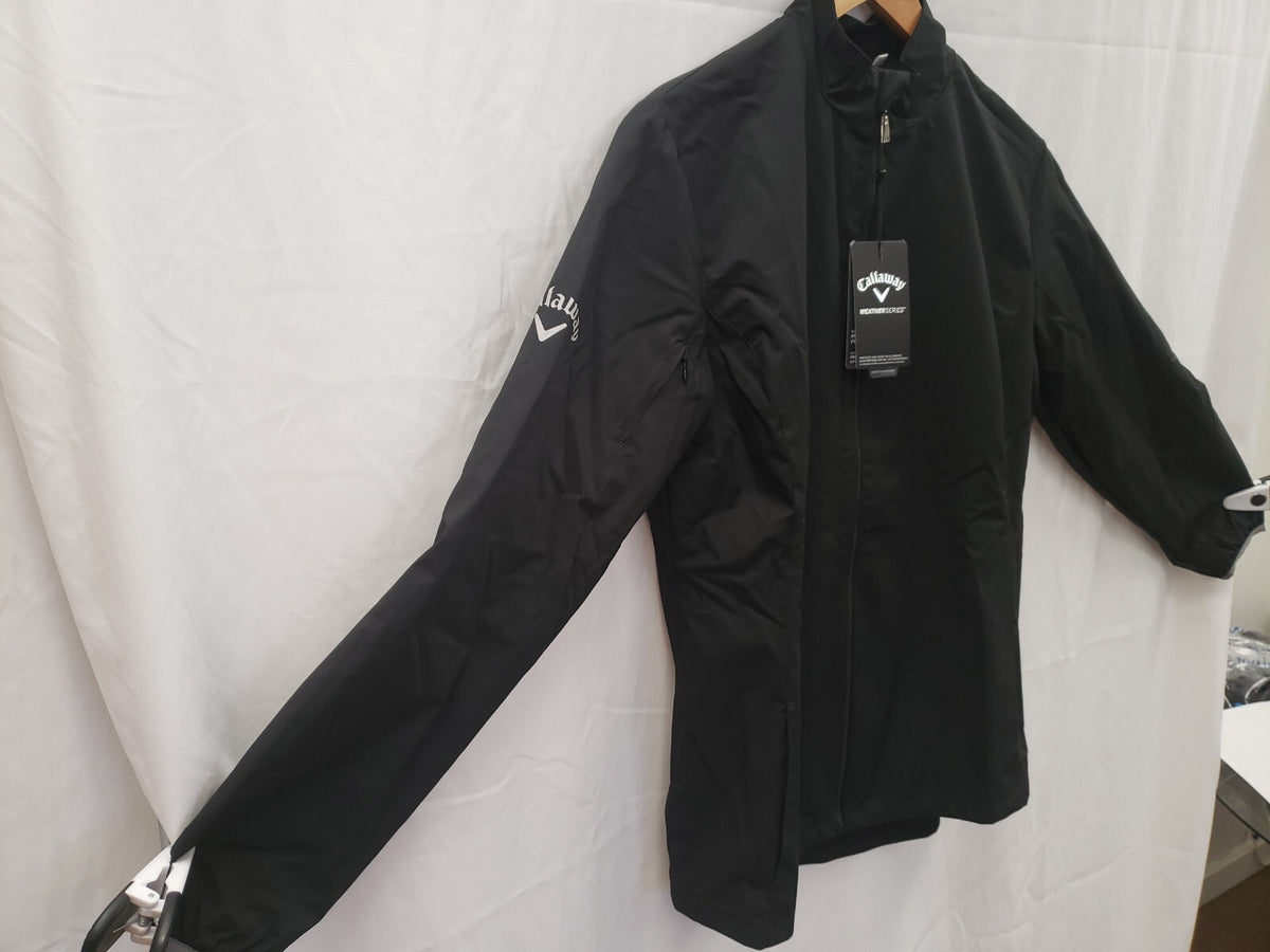 Women's Full Zip Windbreaker Jacket - Water Resistant Golf Outerwear