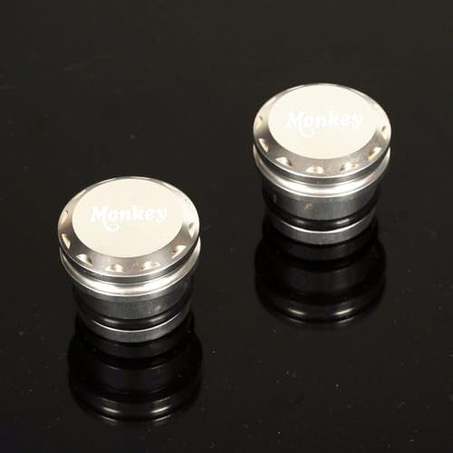 Motorcycle Frame Plugs & Seat Bolts Set for Monkey 125 - Silver