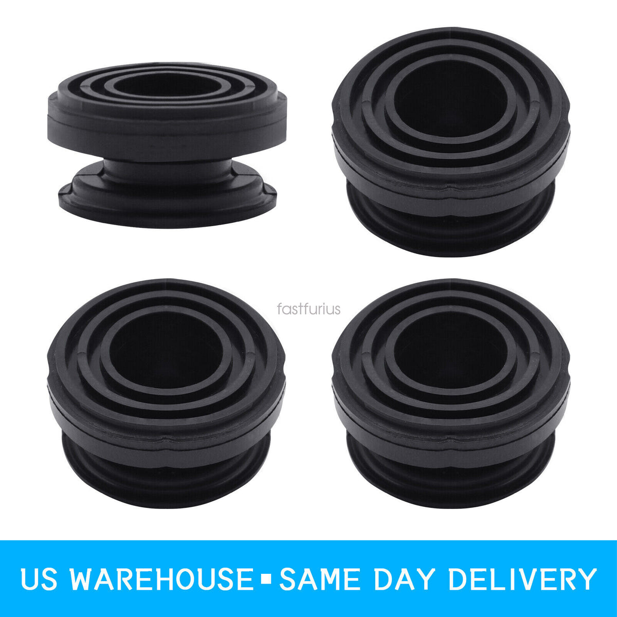 4x Rubber Foot Pads for Honda Generators EB2000i EU2000i Replacement Parts