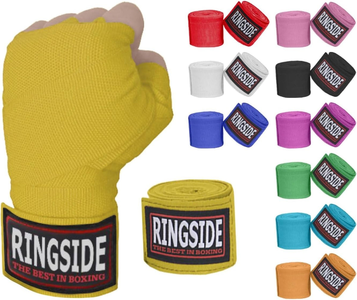 Boxing Hand Wraps 180-Inch Cotton Blend Support Gloves for Sparring
