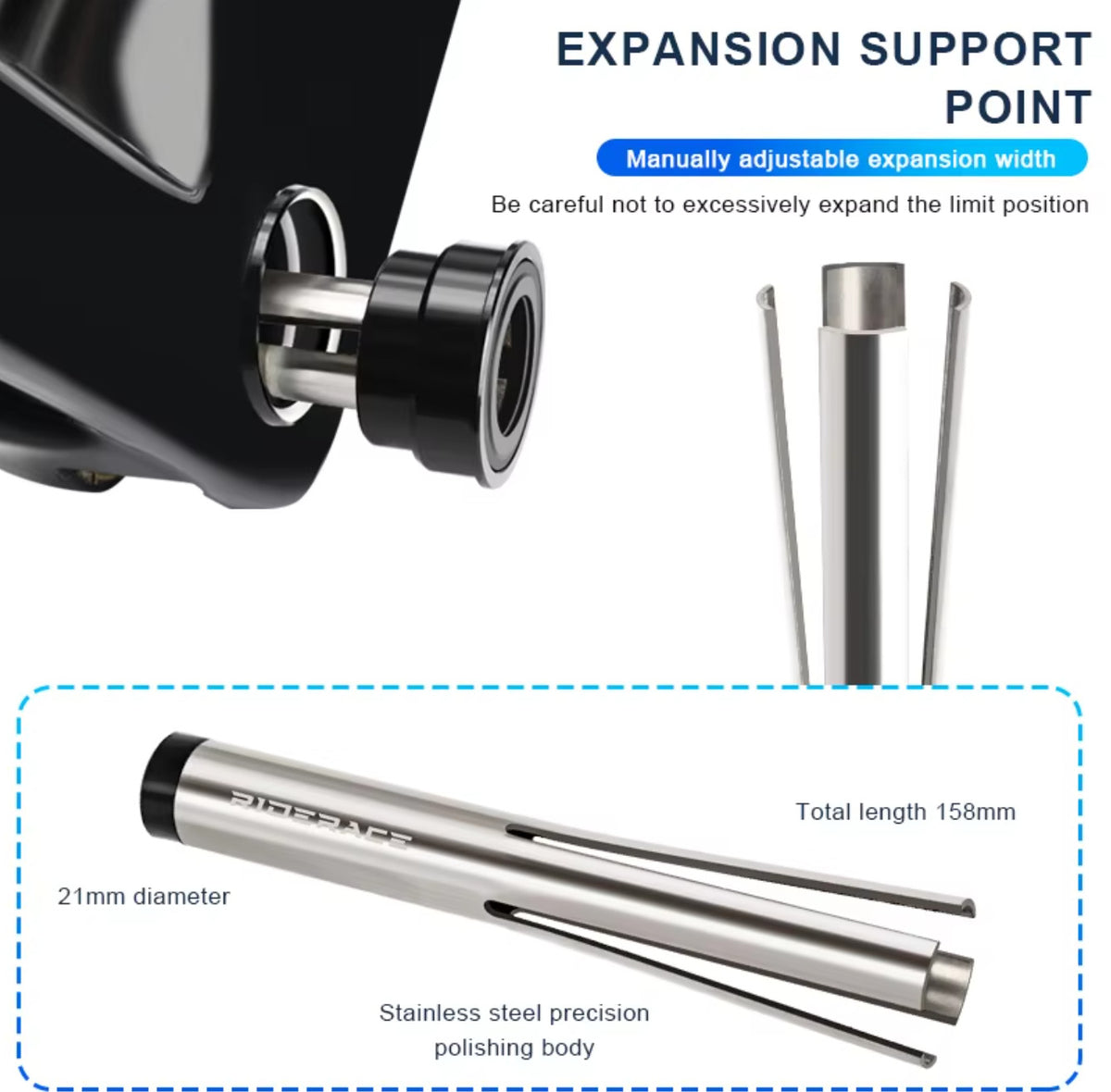 Bicycle Bottom Bracket Press-in Bearing Removal Tool - Press Fit BB
