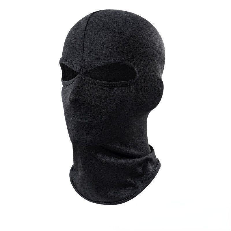 Unisex Ski Face Mask with 2 Holes UV Windproof Breathable Balaclava