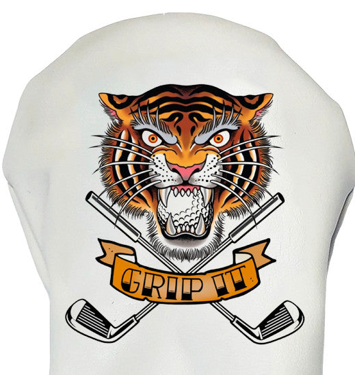 Sunfish Leather Golf Driver Headcover - Fits All Drivers, Water & Stain Resistant