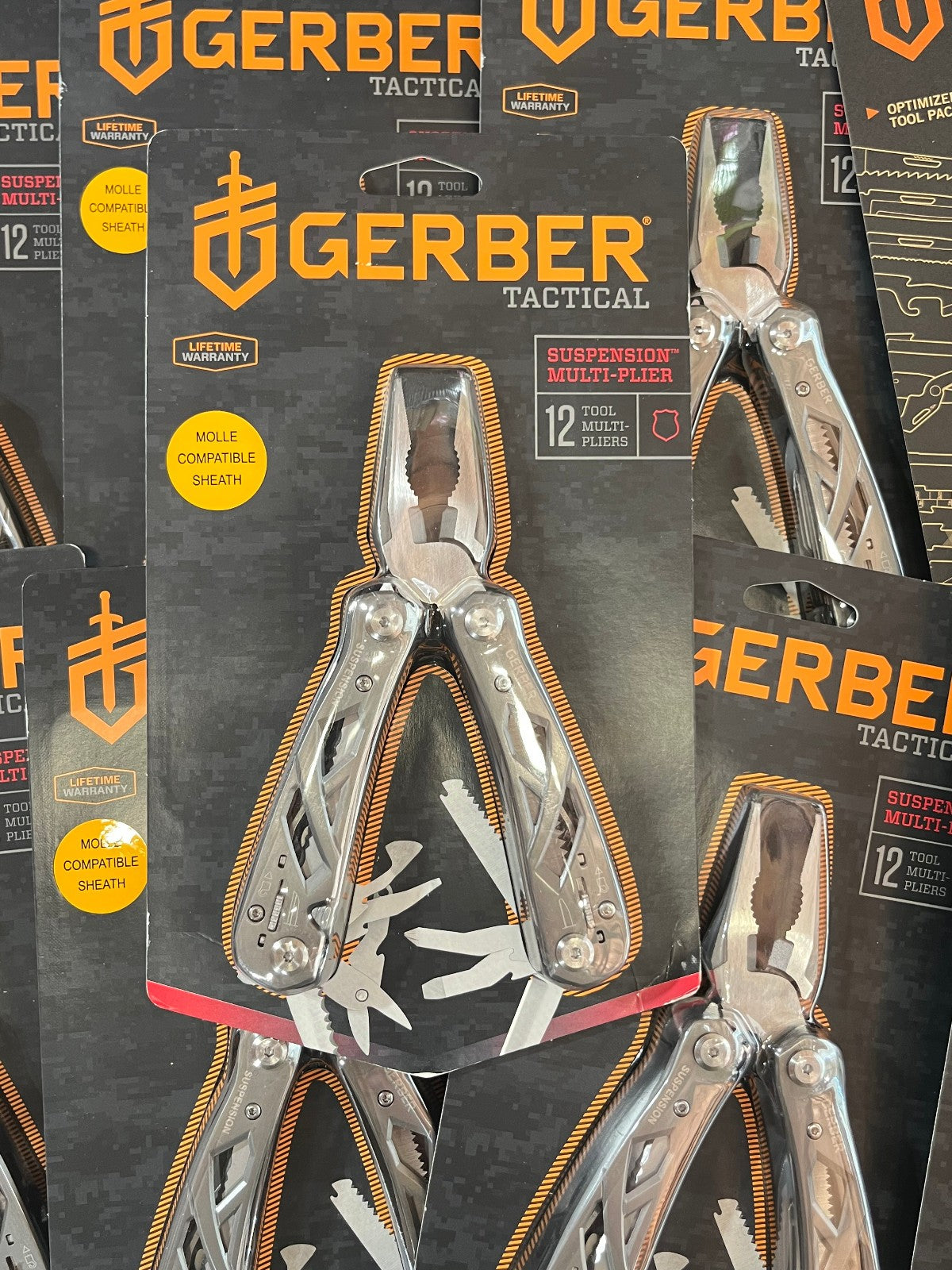 Gerber Tactical Multi-Tool Pliers with Folding Knife and Needle Nose Pliers