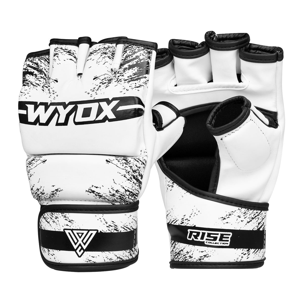 MMA Gloves & Gel Boxing Hand Wraps Set for Kickboxing Sparring Training