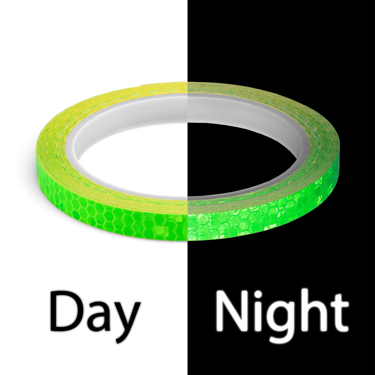 Reflective Safety Tape 26FT Roll Self-Adhesive Pinstripe Decal for Vehicles & Outdoor Gear