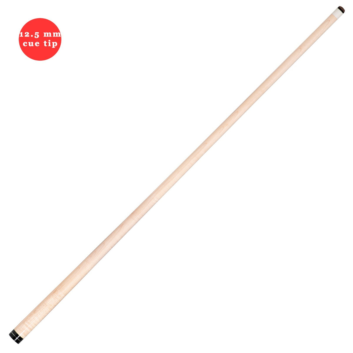 Maple Shaft for McDermott 3/8-10 Joint Cue, 12.5 mm Tip, 29" Length