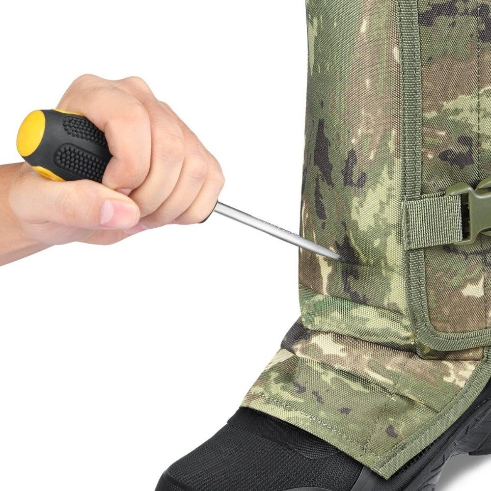 Waterproof Snake Proof Gaiters Leg Guards for Hunting Hiking Lower Legs Protection