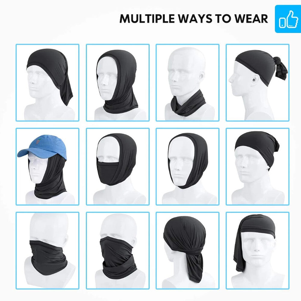 Outdoor Cooling Face Mask Neck Gaiter UV Protection Breathable Bandana