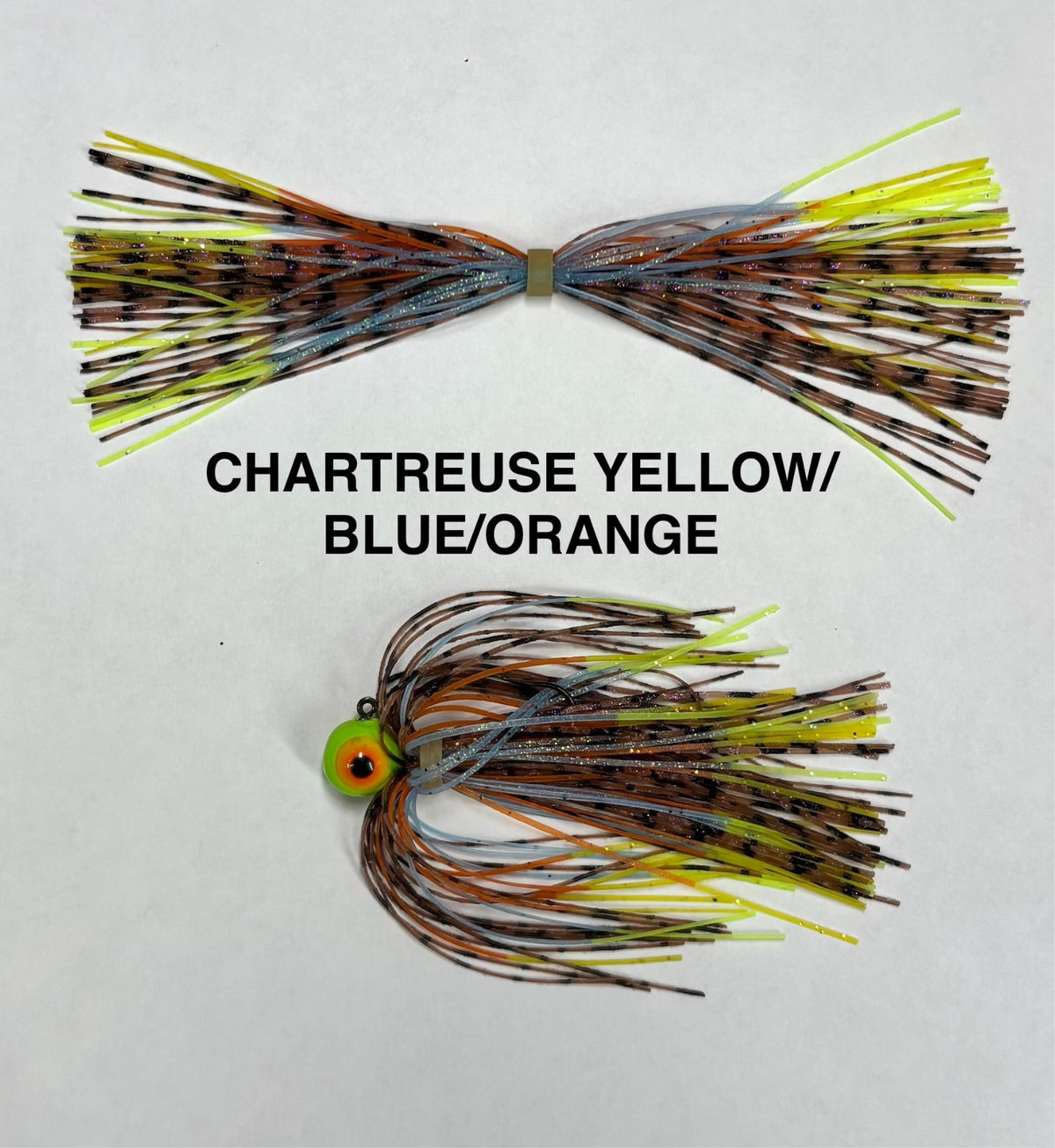 Fishing Lure and Jig Bait Skirt Set - 10 Pack, 50 Strands, 6 Colors