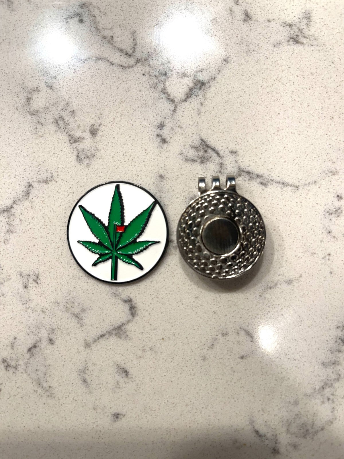 Magnetic Golf Ball Marker Clip with Funny Hat Design - Multiple Variants