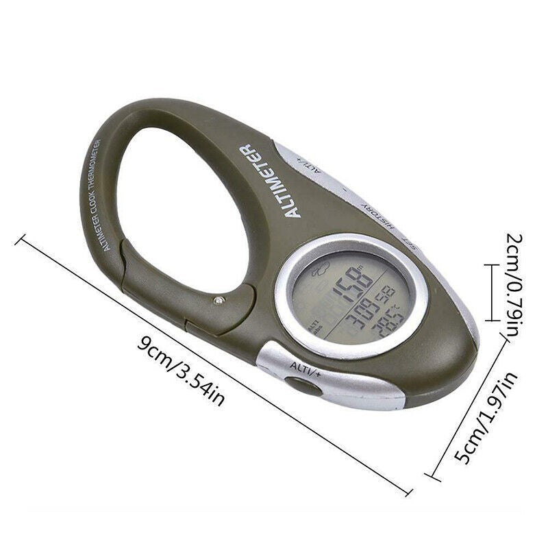 8 in 1 Digital Altimeter Barometer for Climbing Outdoor Activities