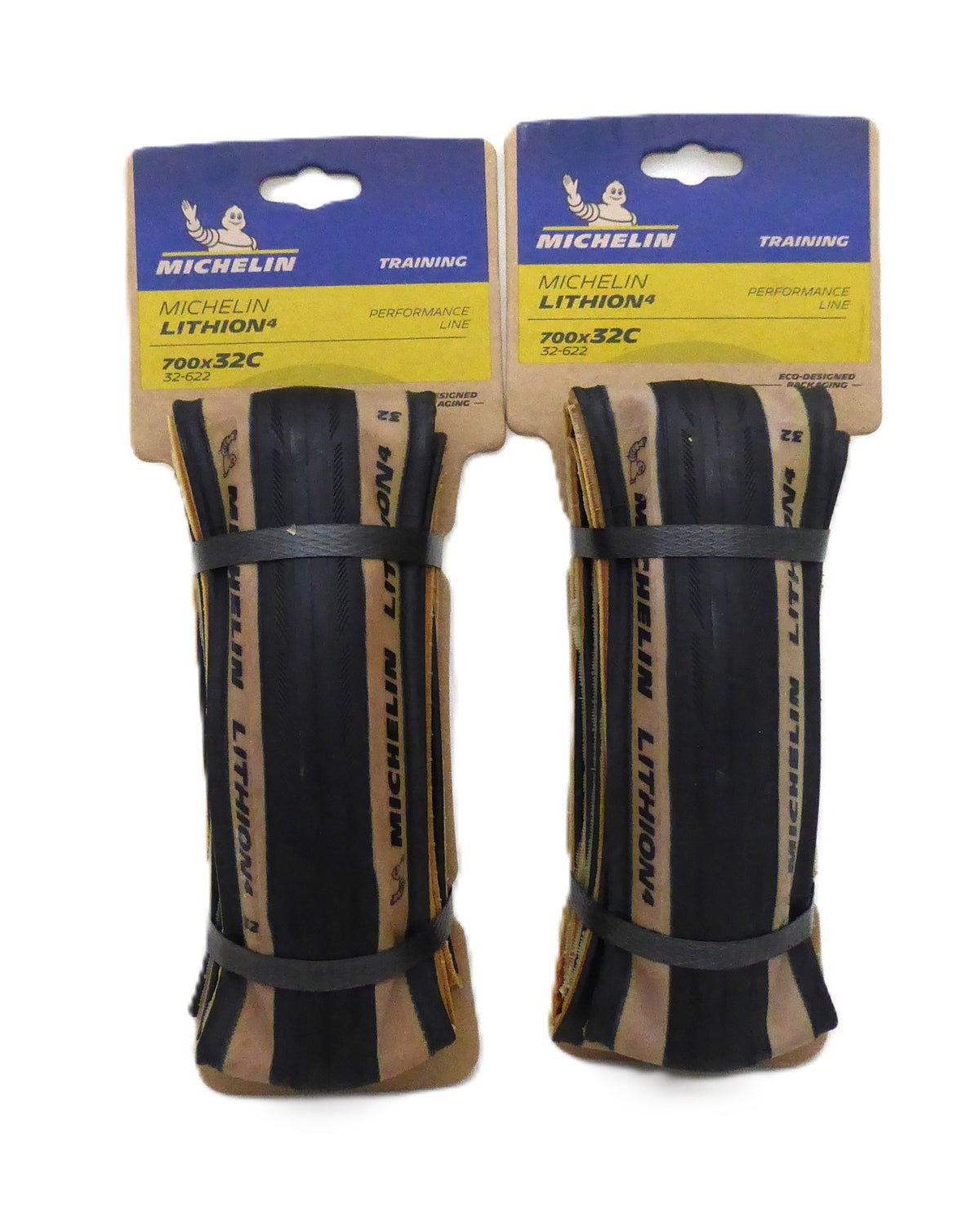 Michelin Lithion 4 Road Bicycle Tire 700x32C Folding Clincher Pair