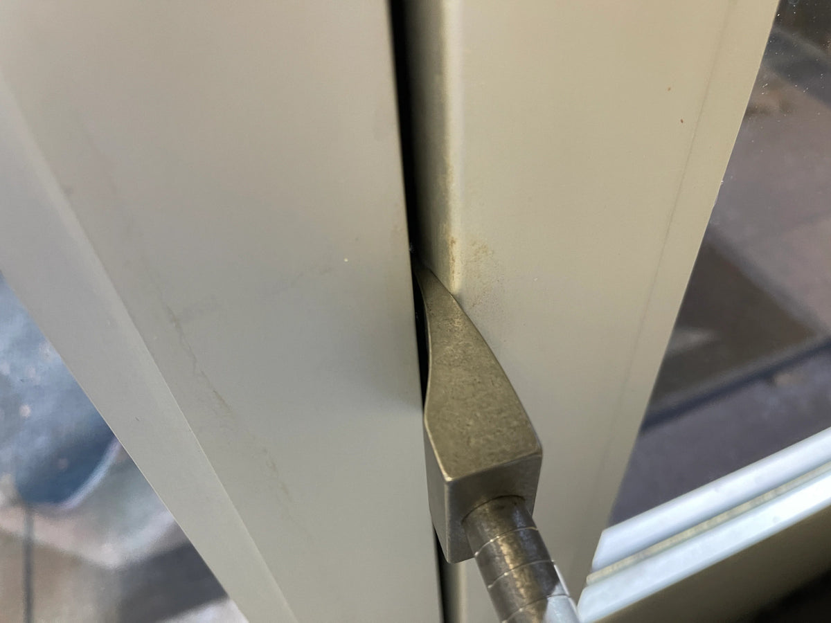 Titanium Door and Window Latch Tool - Heavy Duty Nail Puller & Pry Bar