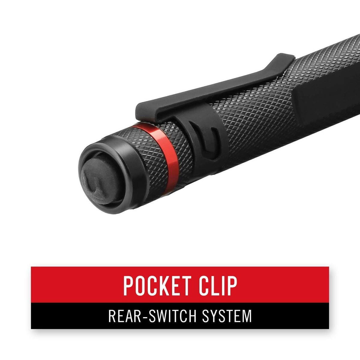 LED Penlight with Adjustable Pocket Clip 54 Lumens Inspection Beam