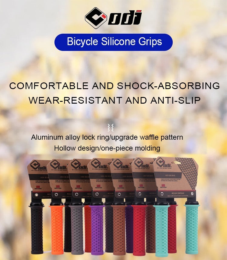 Lock-On Bicycle Handlebar Grips MTB BMX Mountain Bike High-Performance