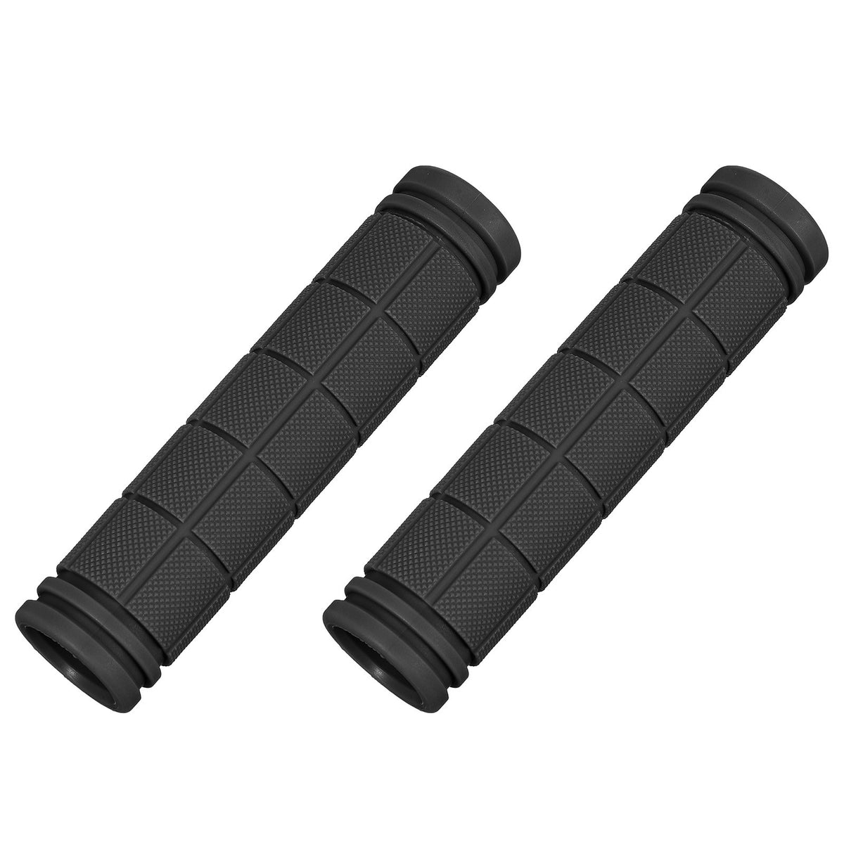 Non-Slip Bike Handlebar Grips 2-Pack for Mountain, Road, Cruiser & BMX Bikes