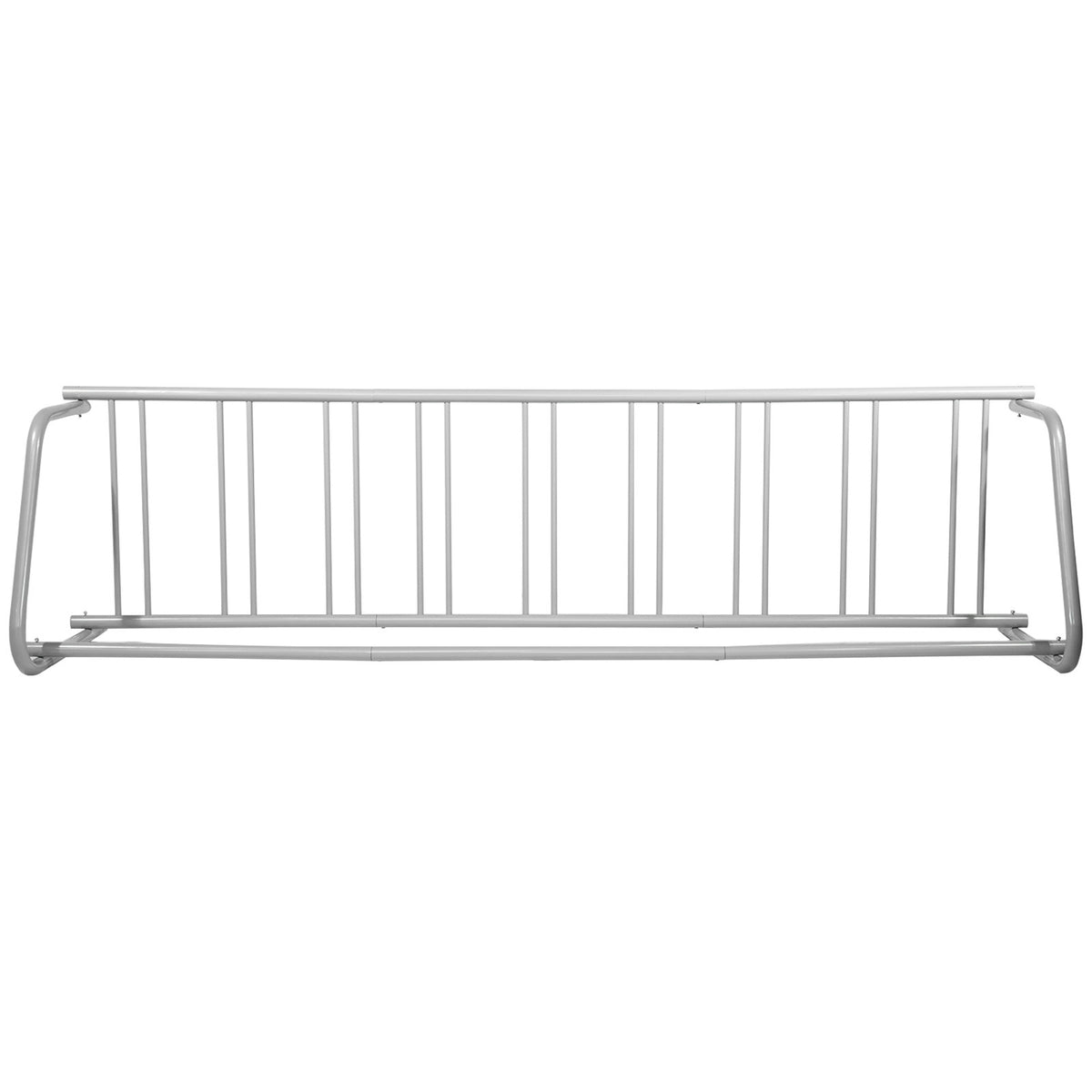9-Bike Floor Bike Rack with Stability Stand - Single-Side Bicycle Storage