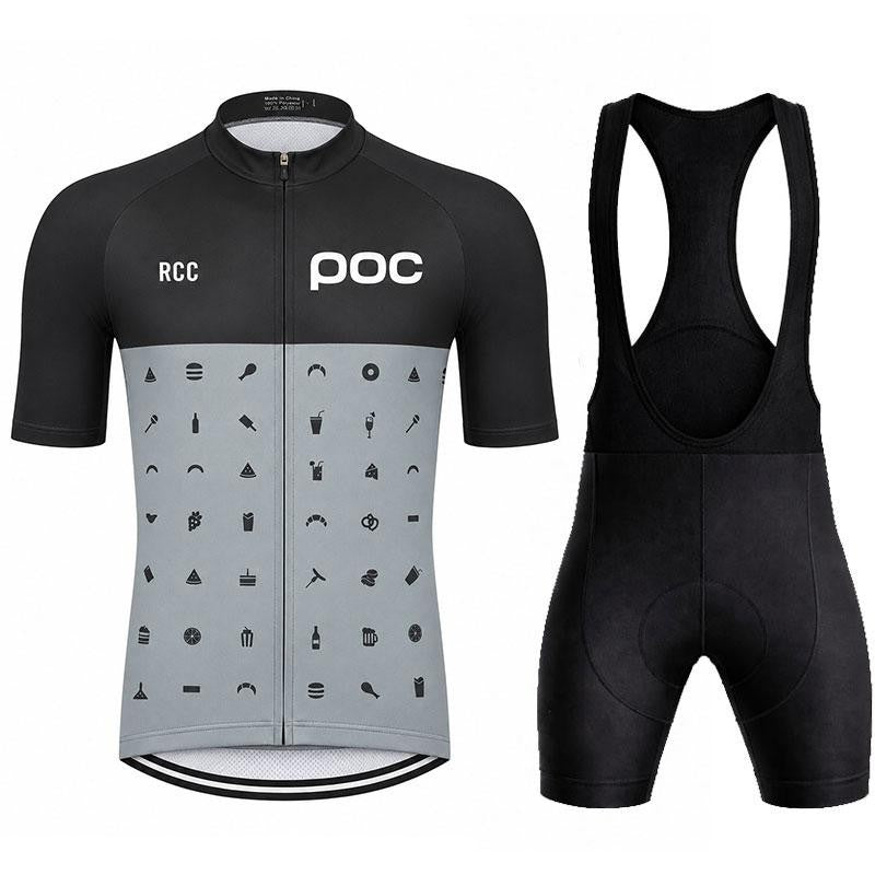 Men's Breathable Cycling Jersey Set for MTB and Summer Bike Riding