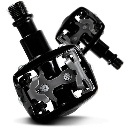 MTB Pedals with Cleats - SPD Compatible Mountain Bike Pedals WPD-823
