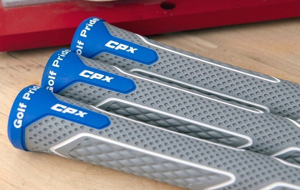 Golf Pride CPX Golf Club Grips Midsize Jumbo & Undersize Blue Gray