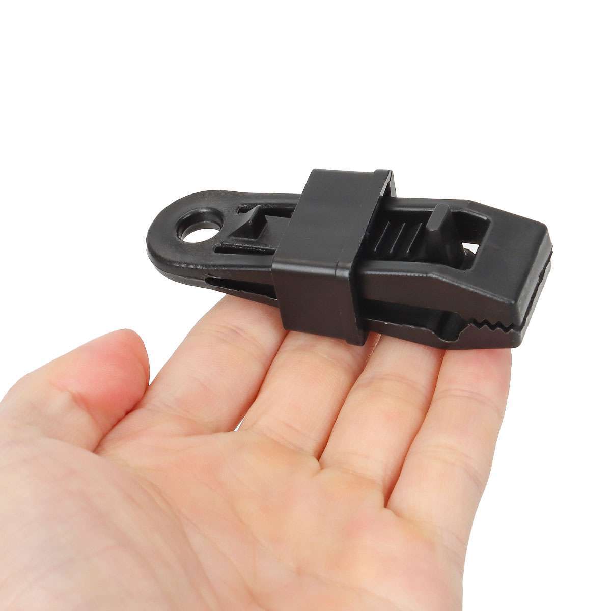 Heavy Duty Tarp Clips Pack of 10 or 20 - Non-Slip Locking Fasteners for Tarps & Canopies