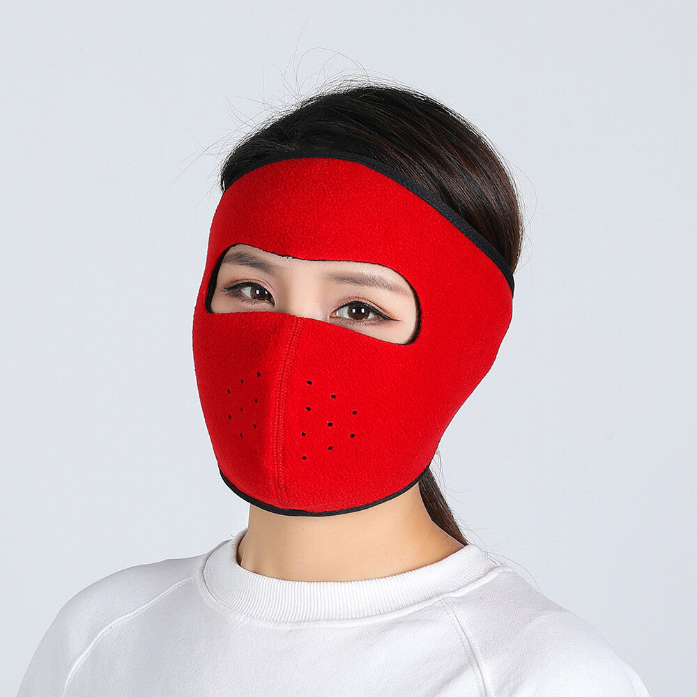 Full Ski Mask Windproof Face Cover Winter Face Mask Ear Warmer Cold Weather