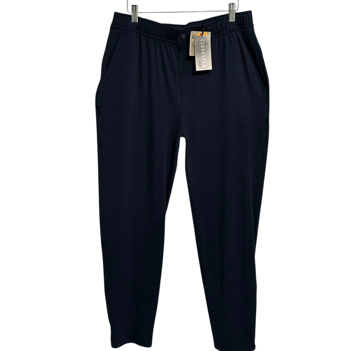 Men's Golf Pants Stretch Fabric UPF 50+ Ultra-Soft Tapered Fit XL Navy