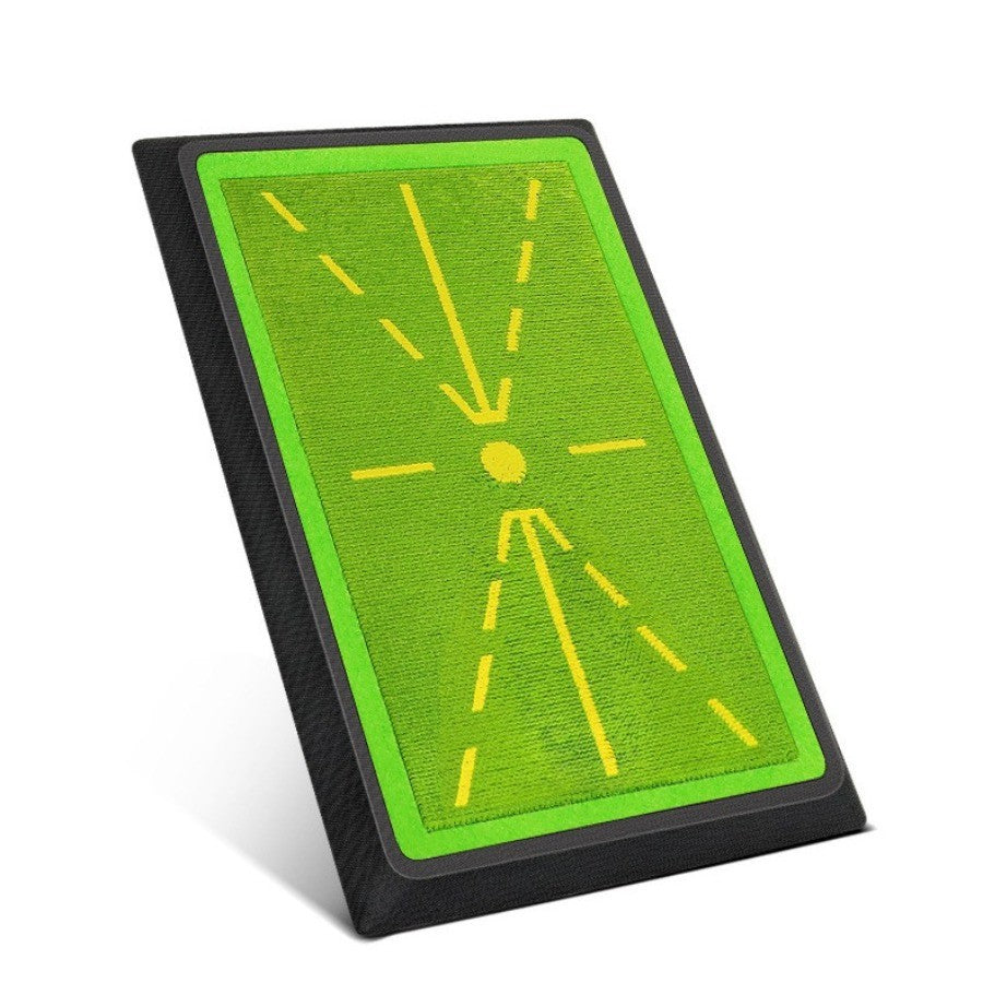 Golf Swing Training Mat with Ball Impact Feedback and Anti-Slip Base