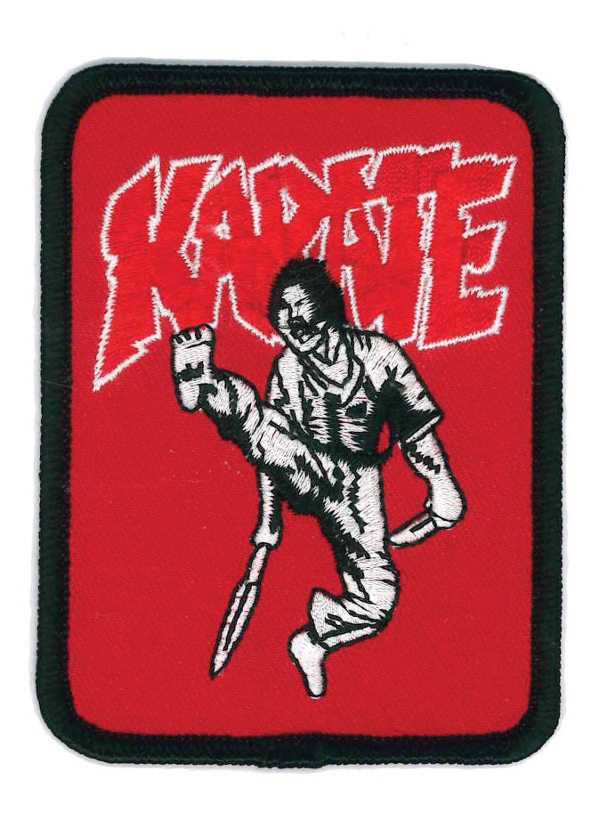3.5" Karate Patch - Sew-On Embroidered Emblem