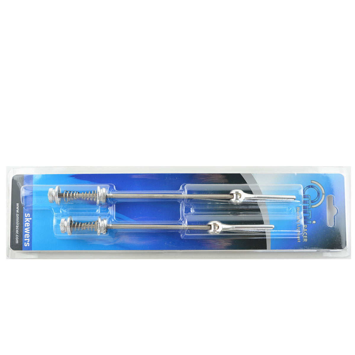 Lightweight Titanium Alloy Bicycle Skewers Set - Road & MTB Quick Release 46g
