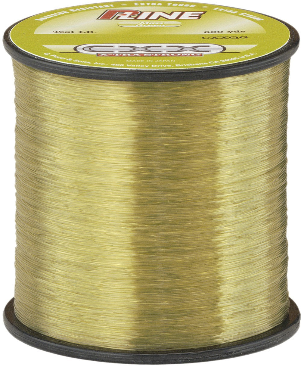Extra Strong Moss Green Fishing Line - Shock Resistant Copolymer for Saltwater and Freshwater
