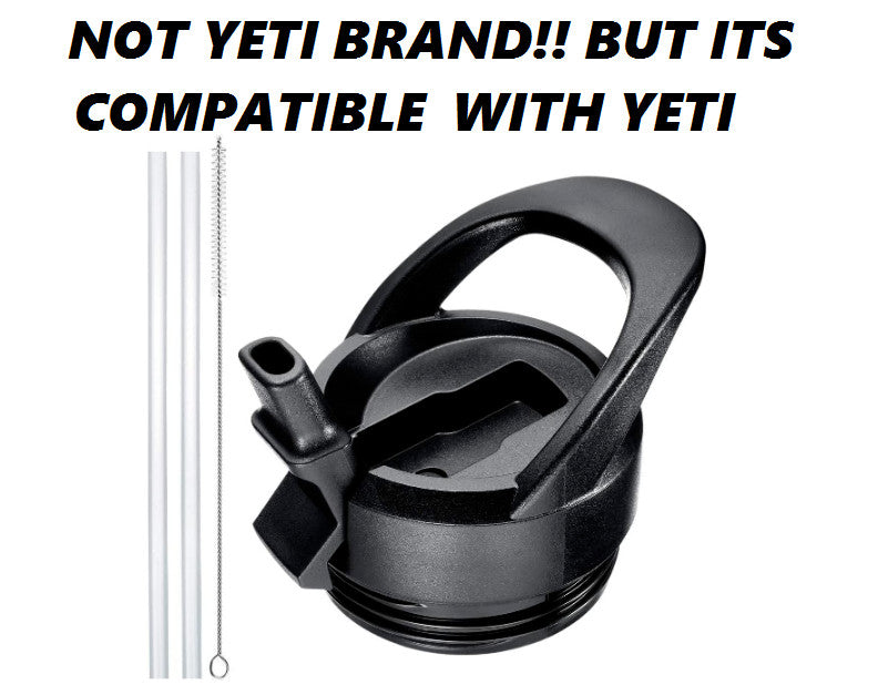 Yeti Rambler Straw Lid Cap Water Bottle Cover Durable Leak-Proof BPA-Free