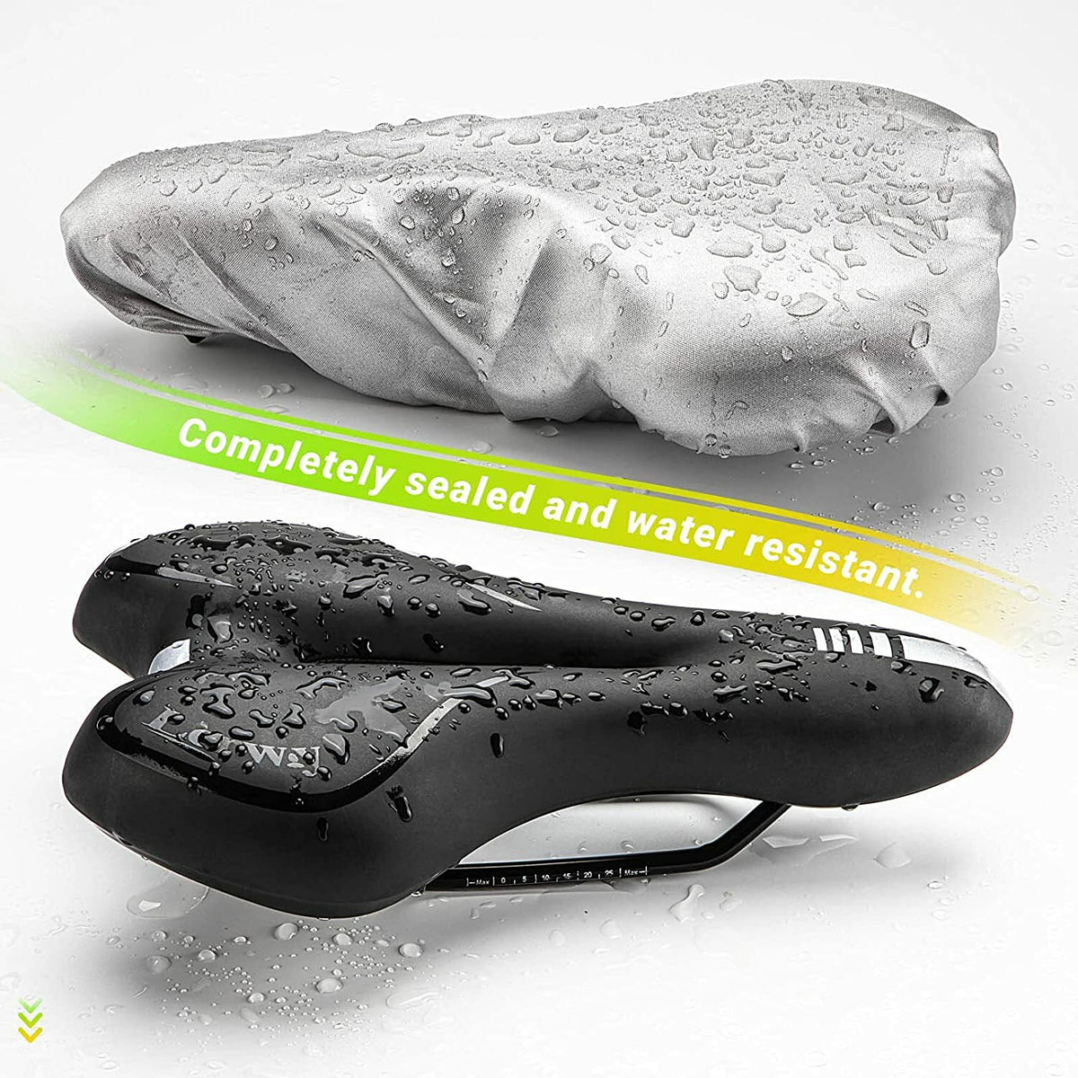 Comfort Gel Bike Saddle for Mountain and Road Bicycles Waterproof