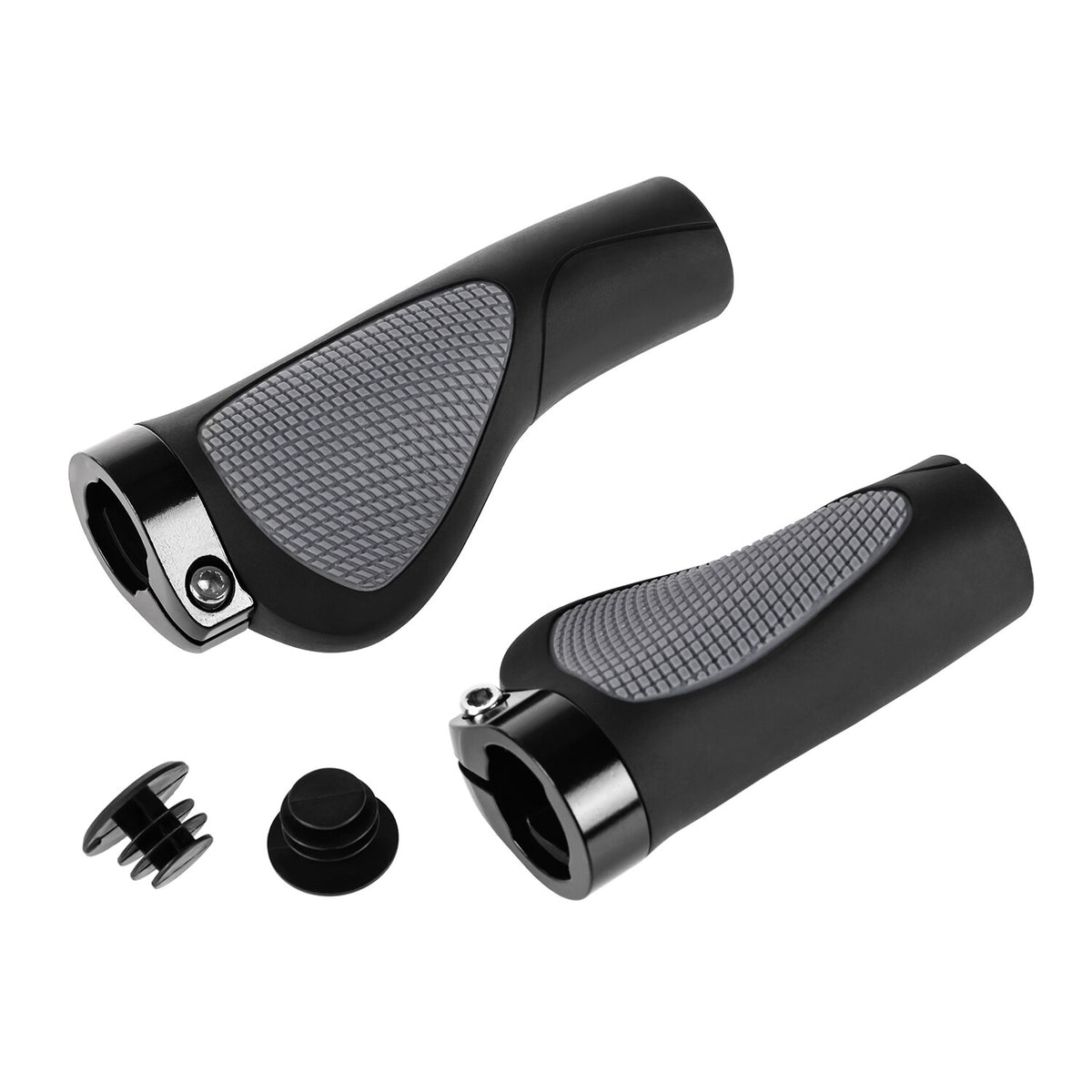 Ergonomic Bicycle Handlebar Grips Non-Slip Rubber Cycling Accessories