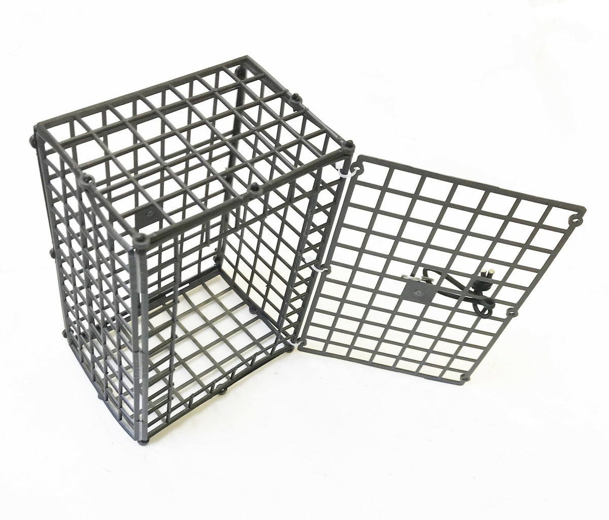 Crab Trap Bait Cage with Vinyl & Plastic Cases for Crabbing | Multiple Sizes