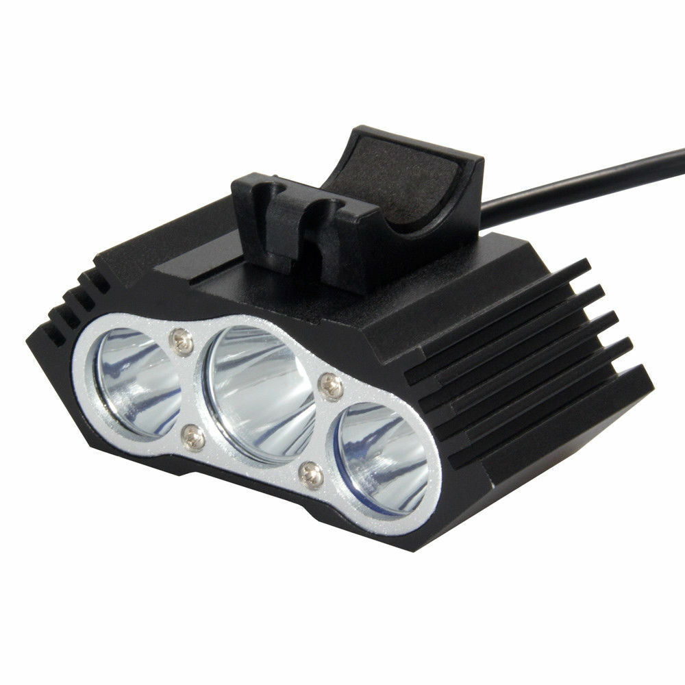LED Bicycle Headlight Set 1500 Lumens Waterproof Head Lamp Torch for Cycling