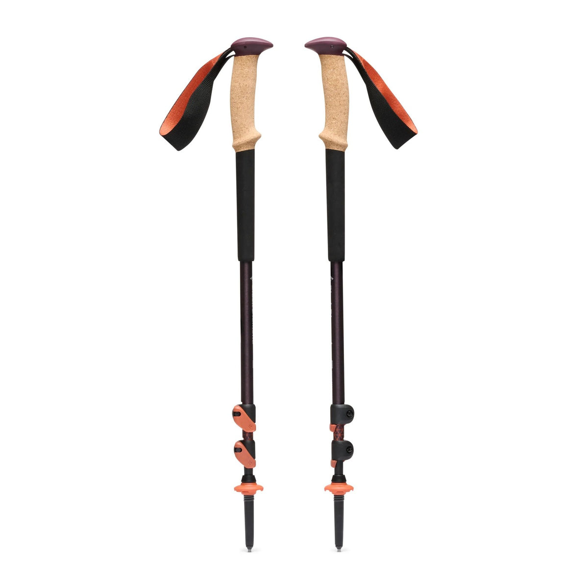 Unisex Trail Cork Trekking Poles for Hiking and Backpacking - Adjustable