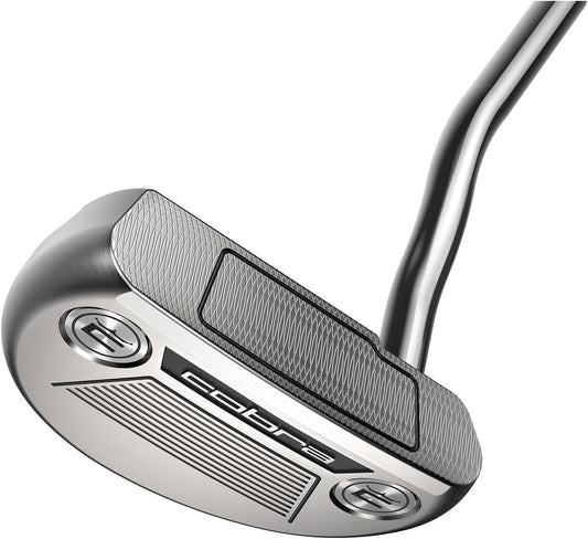 Golf Mallet Putter 34 Inch Right-Hand Steel Shaft Tour Alignment Silver