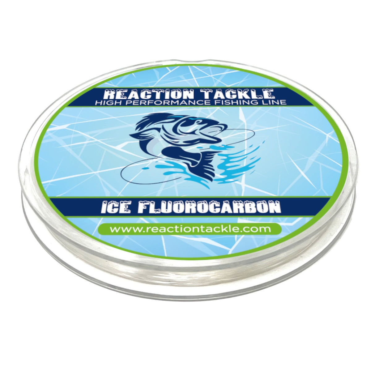 Ice Fishing Fluorocarbon Line - Low Stretch Leader with Abrasion Resistance