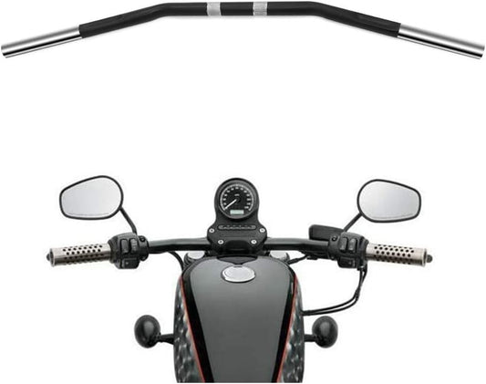 1 Inch Drag Style Steel Handlebar for Harley Sportster Nightster XL Models