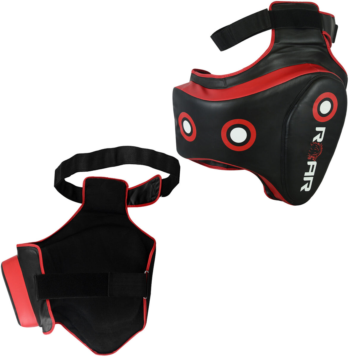 MMA Kickboxing Thigh Pad and Belly Protector Set for Combat Training