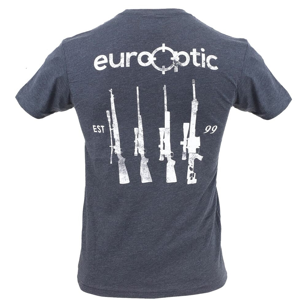 EuroOptic American Marksman Charcoal Grey Graphic T-Shirt - New