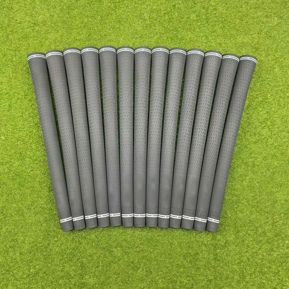 13 Pcs Golf Club Grips Rubber Non-Slip Midsize Jumbo Standard - All Sizes Included