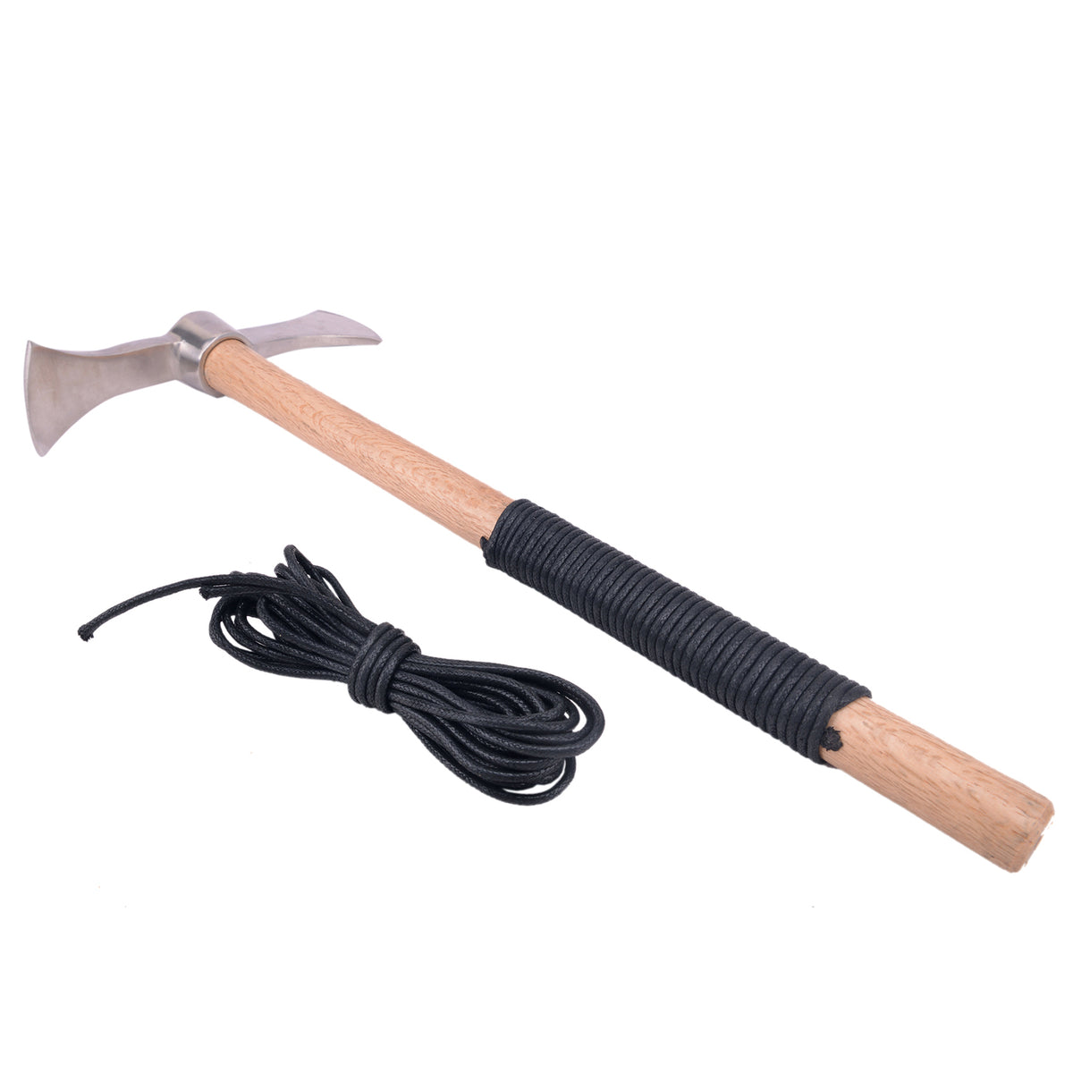 Leather Axe Handle Wrap Protector - Genuine Vegetable Tanned Full Grain Cord